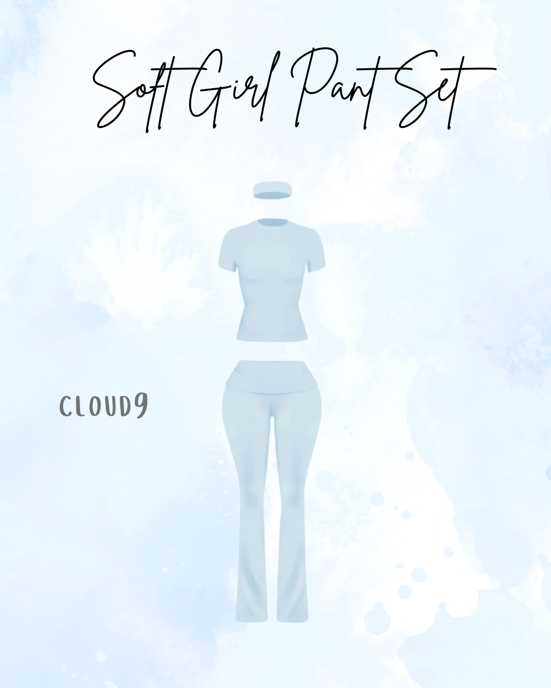 Soft Girl Pant Set