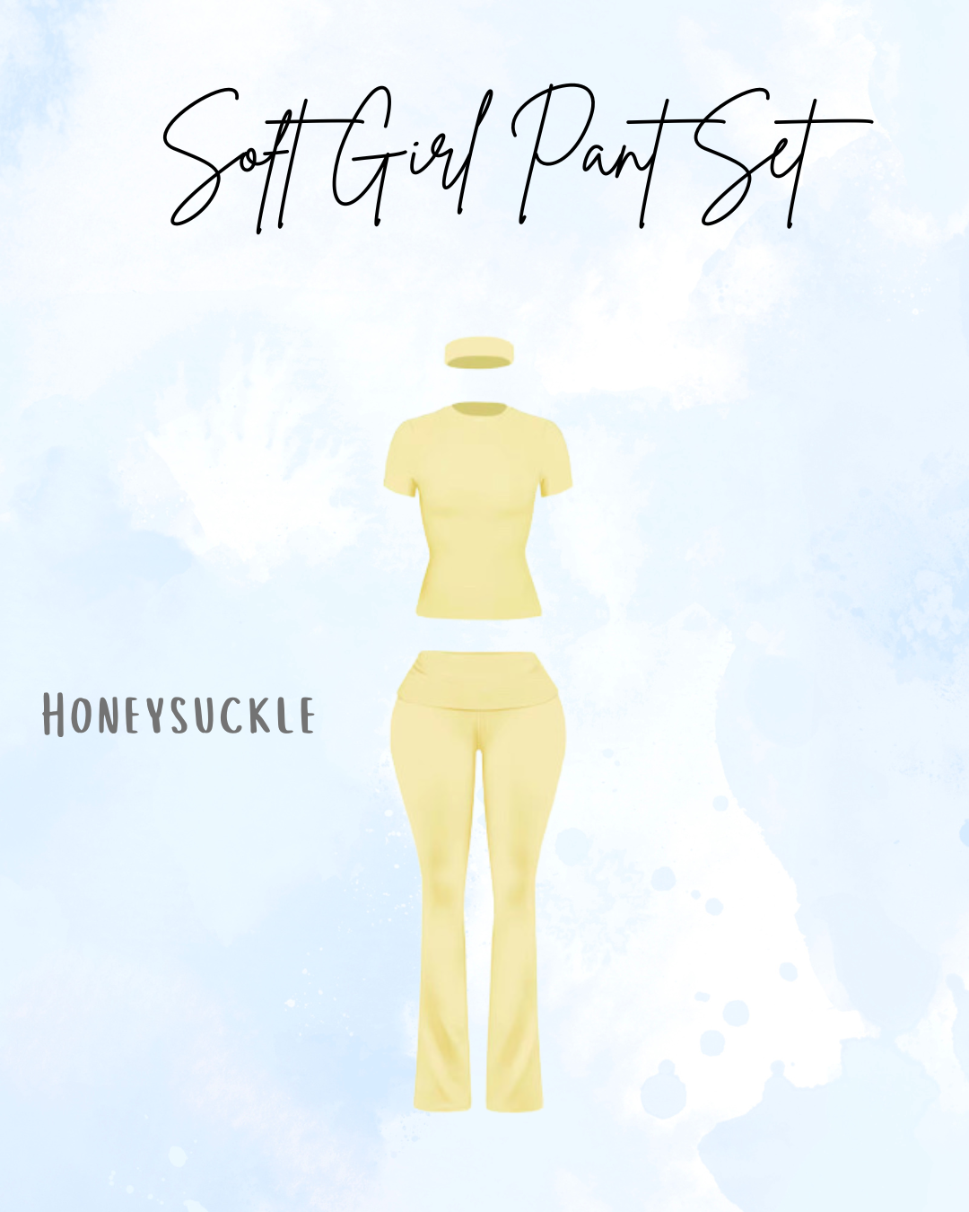 Soft Girl Pant Set