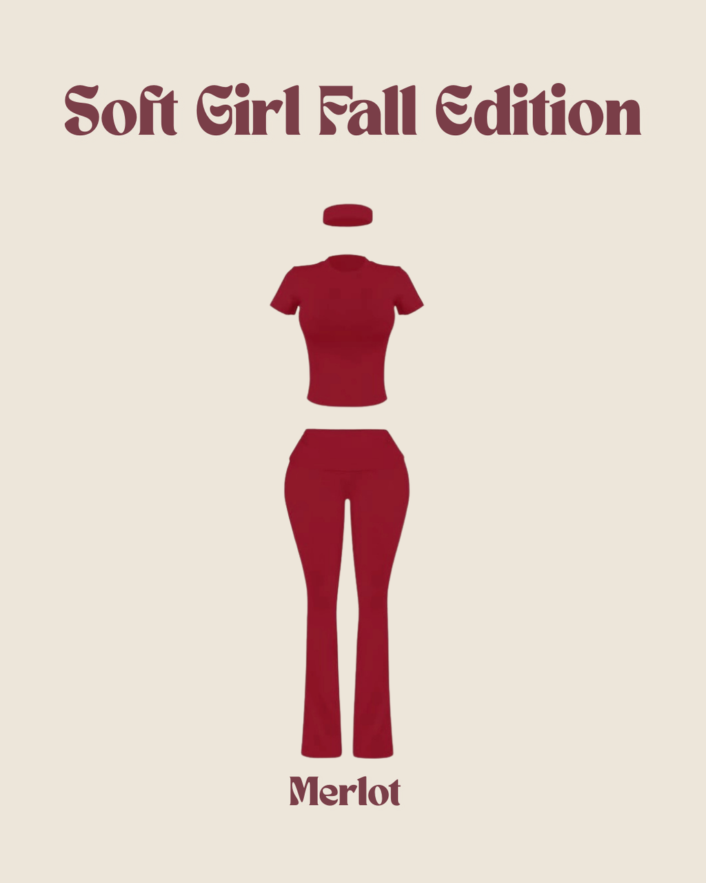 Soft Girl Pant Set- Fall Edition