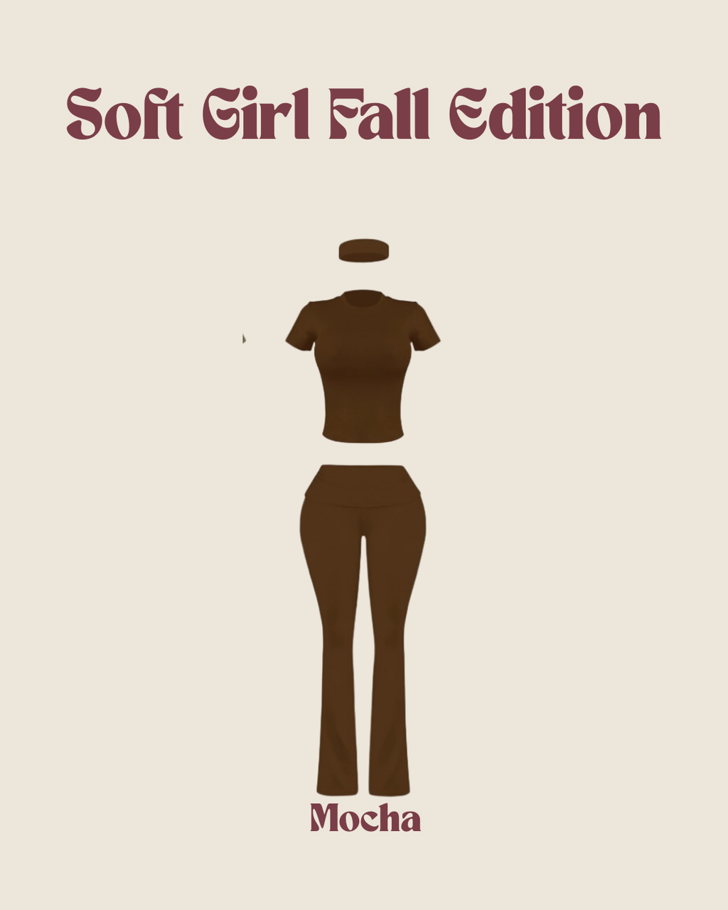 Soft Girl Pant Set- Fall Edition