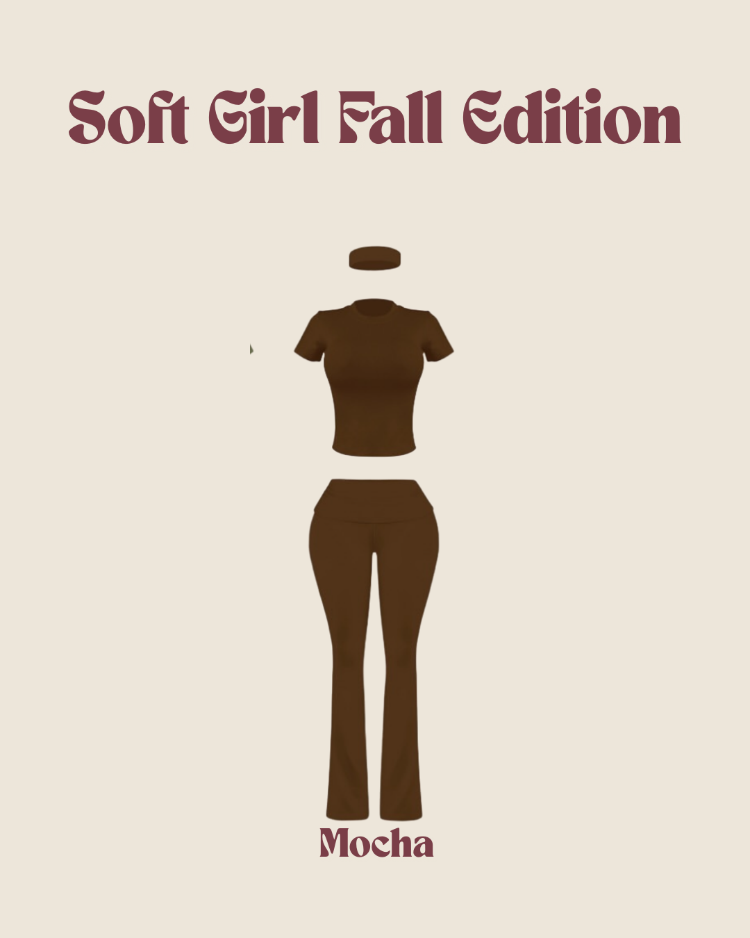 Soft Girl Pant Set- Fall Edition