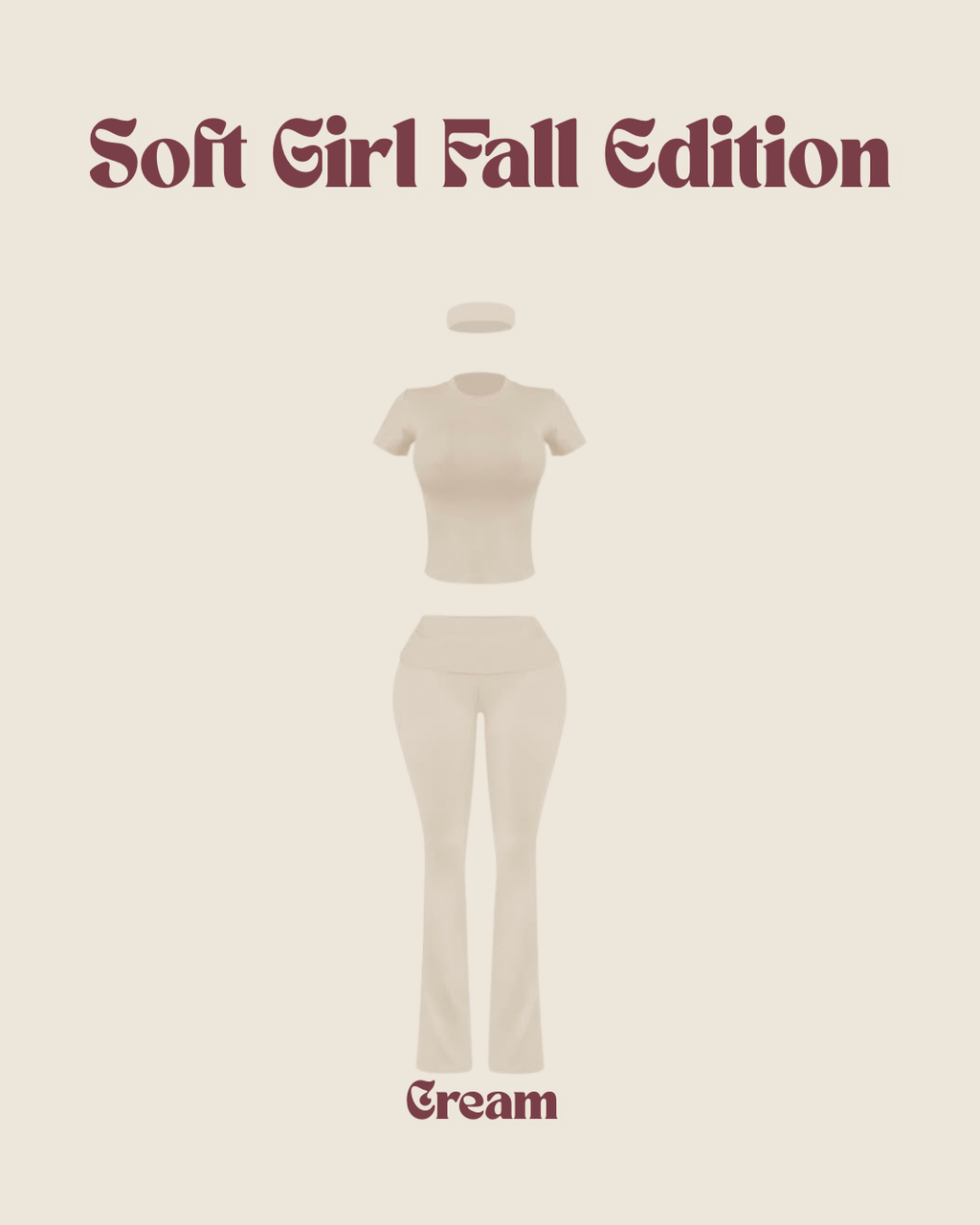 Soft Girl Pant Set- Fall Edition