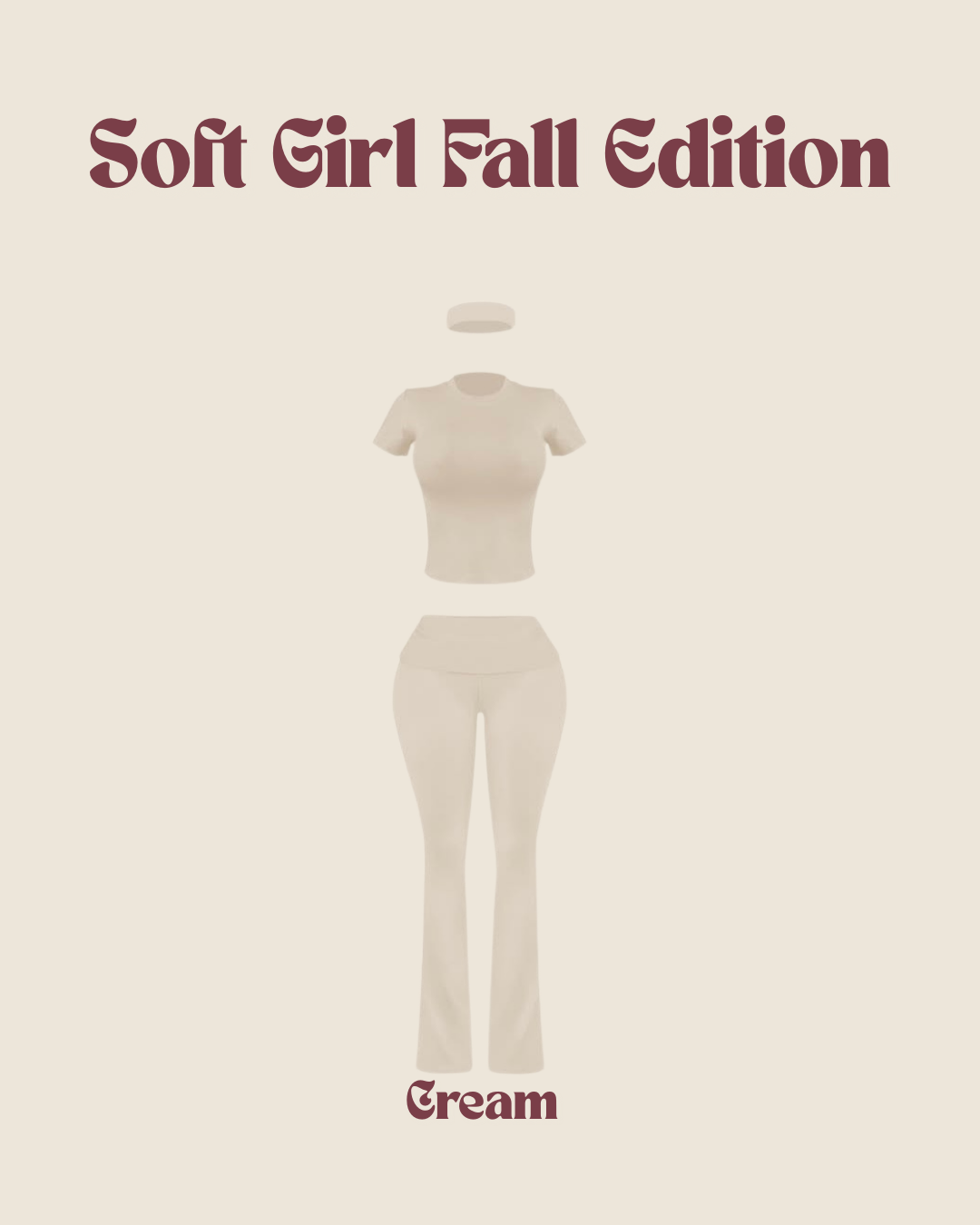 Soft Girl Pant Set- Fall Edition