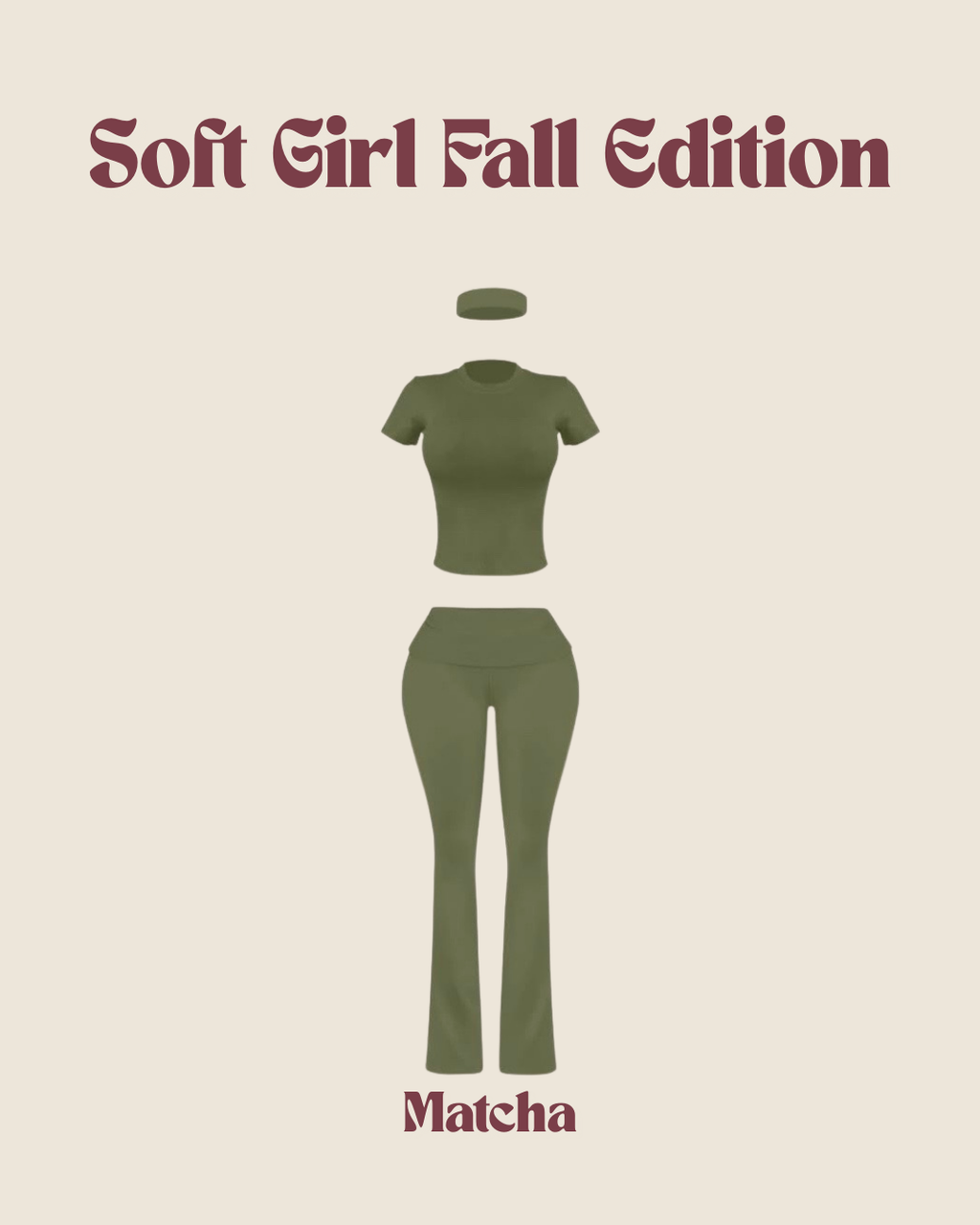 Soft Girl Pant Set- Fall Edition
