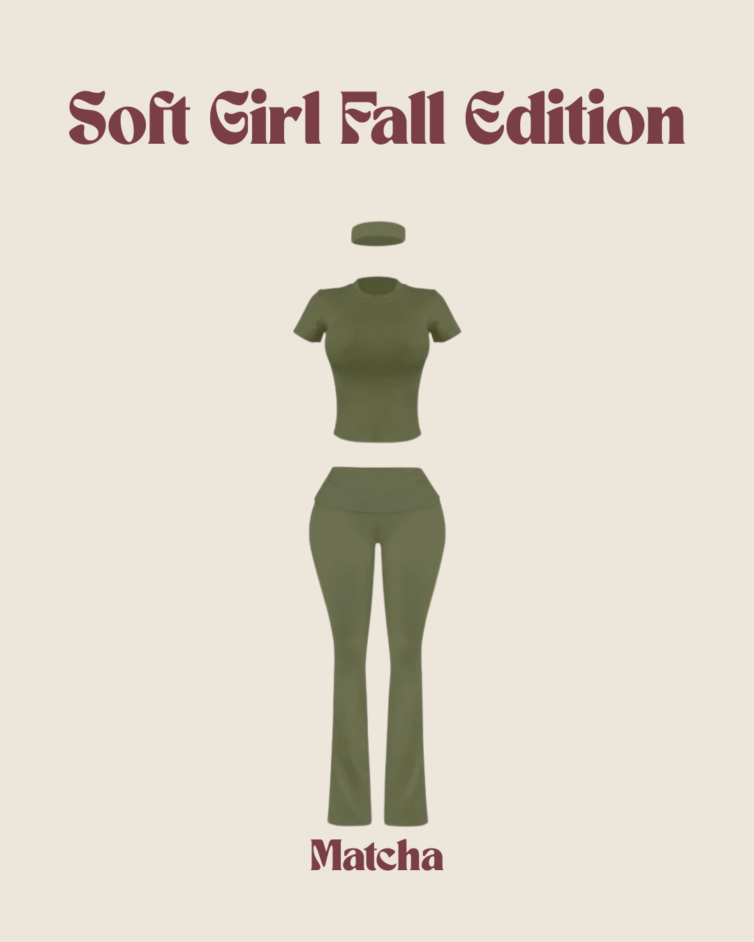Soft Girl Pant Set- Fall Edition