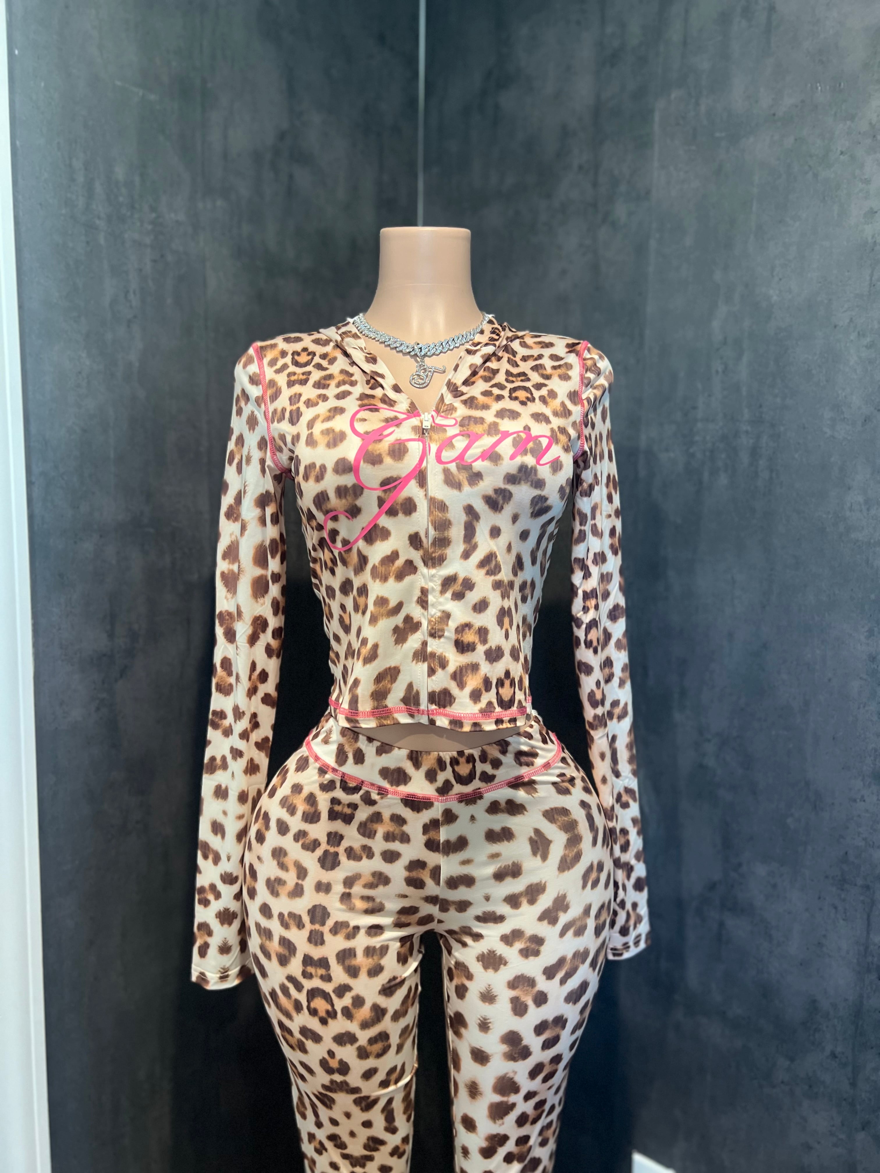 Glam Leopard Set